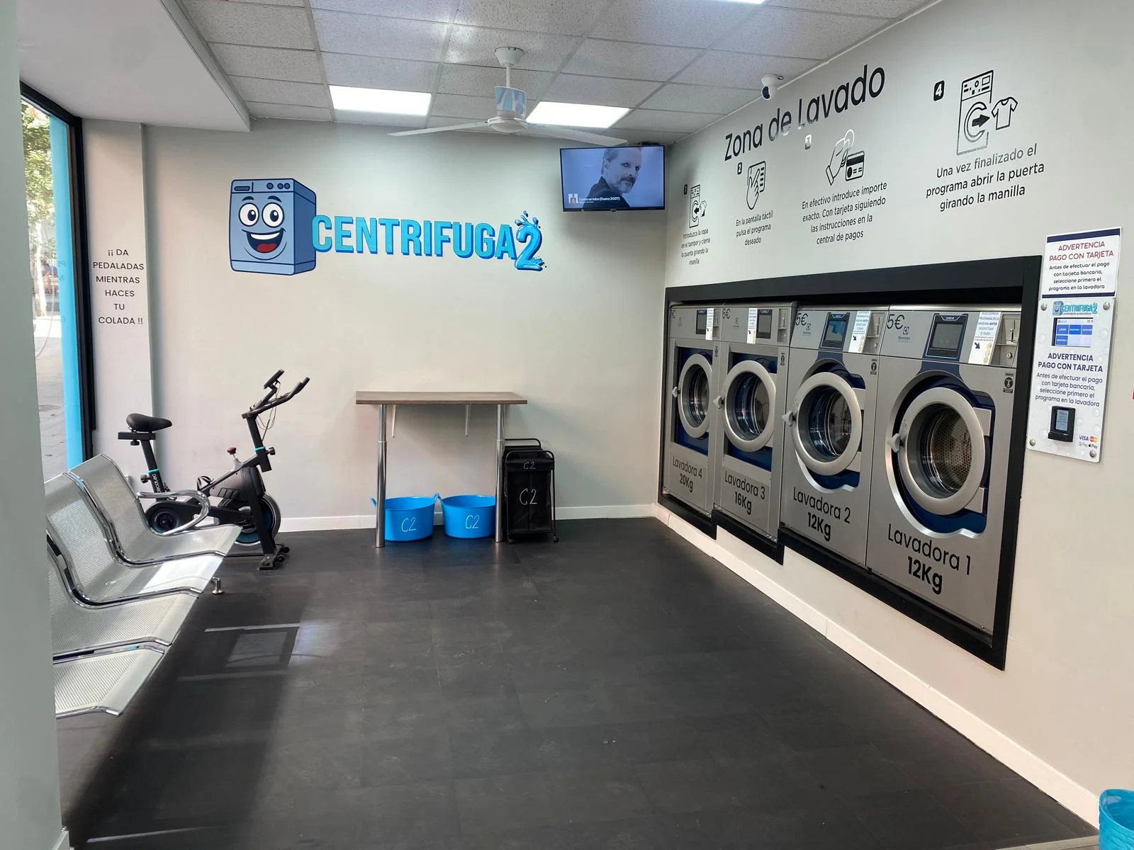 Detalle de lavadoras